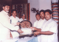 Award presented by CM  for State Level Best Enterpreneur 2000-2001